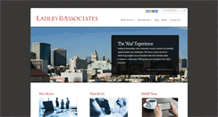 Desktop Screenshot of ladleyandassociates.com